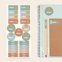 Pack d'Étiquettes Autocollantes pour Objets