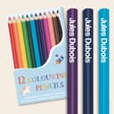 Crayons de couleur personnalisés