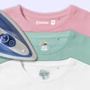 Gamme d’étiquettes thermocollantes pour vêtements