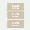 Petites Étiquettes Autocollantes Personnalisées pas chères